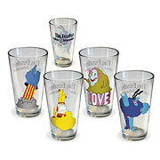 Beatles Yellow Submarine Pint Glass 4-Pack